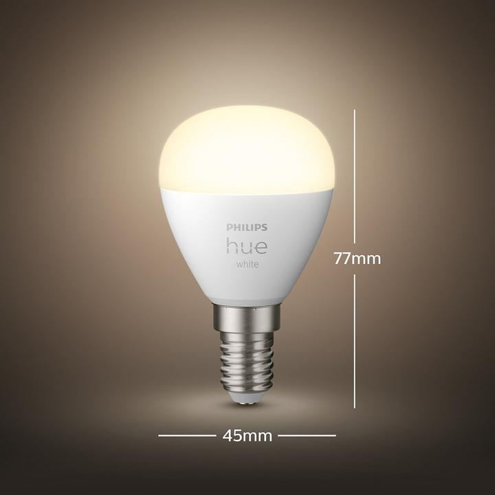 Actual product image Philips Hue White Luster BT (E14, 5.70 W, 470 lm, 1 x, G)