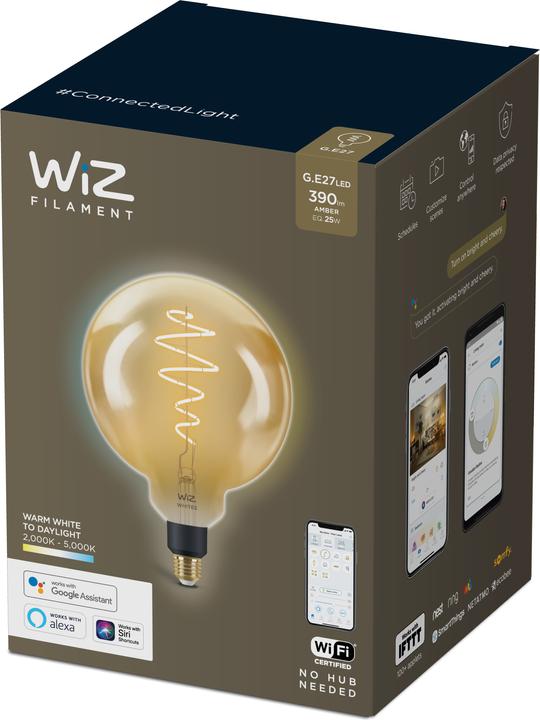 Produktbild WiZ Vintage (E27, 6.50 W, 390 lm, 1 x, E)