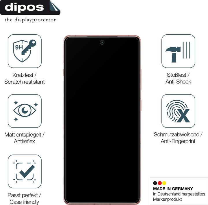 Immagine prodotto Dipos Pellicola Protettiva Anti-Shock (2 Pezzo/i, OnePlus Ace 3)