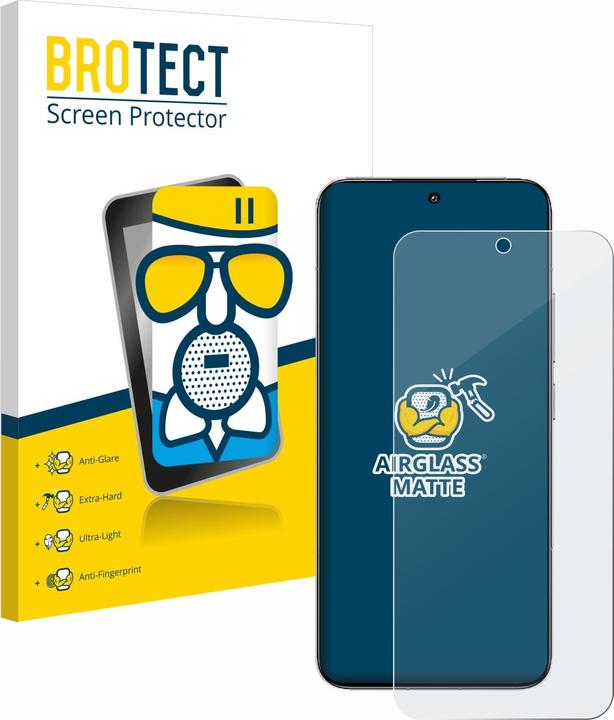 Image du produit BROTECT Verre de protection Film de protection en verre Film de protection d'écran mat (1 pièce(s), Xiaomi 15)