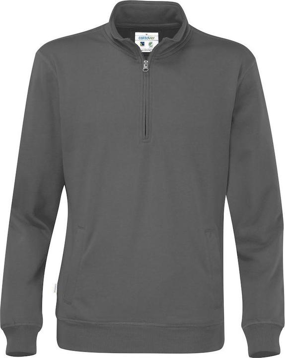 Produktbild Cottover Sweatshirt Mit Halbem Reissverschluss (XL)