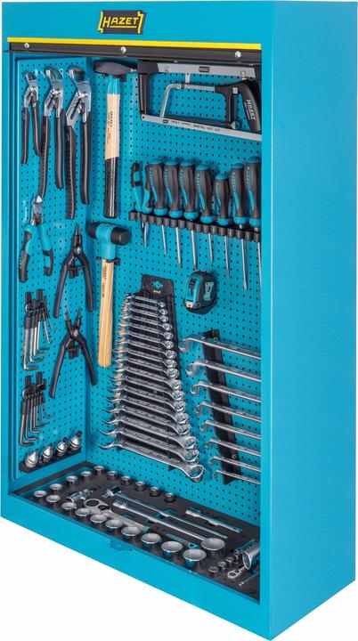 Produktbild HAZET Werkzeugschrank ∙ mit Sortiment 111/116 ∙ 0,5 x 23 - 1,6 x 10 ∙ 2 - 32 ∙ PH1 - PH2 ∙ PZ1 - PZ… (25 cm, 100 cm)