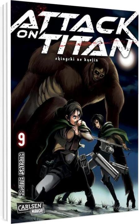 Produktbild Attack on Titan, Band 9 (Deutsch, Hajime Isayama, 2015)