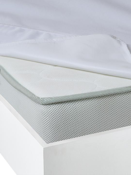 Produktbild Vertbaudet 2er-Pack Mikrofaser-Matratzenschoner mit Milbenschutz, Bi-Ome-Ausrüstung (90 x 190 cm)