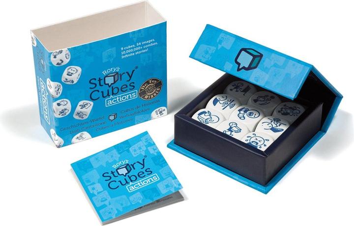Produktbild Rory's Story Cubes : Actions (Deutsch, Französisch, Italienisch)