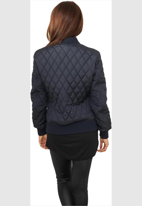 Actual product image Urban Classics Ladies Diamond Quilt Nylon Jacket (XS)