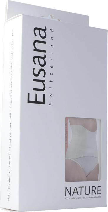 Eusana Nierenwärmer anatomisch XL ivoire 100% Seide (XL)