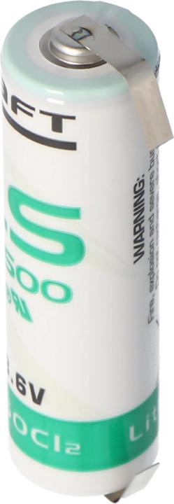 Immagine prodotto Saft Batterie LS14500CNR mit U-Form Lötfahnen (1 pz., AA, 2250 mAh)