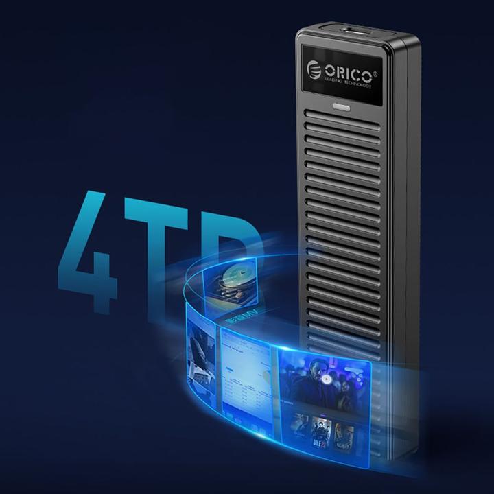 Produktbild Orico Other Computer Accessory DDM2-C3 M.2 NVME USB-C 3.2 10Gb/s Disk Drive - Gray (M.2 2230)