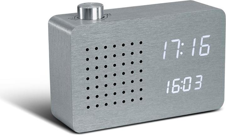 Actual product image Gingko Radio Click Clock