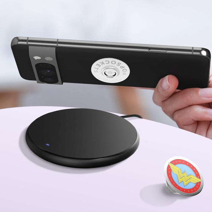 Actual product image PopSockets PopGrip Enamel Wonder Woman
