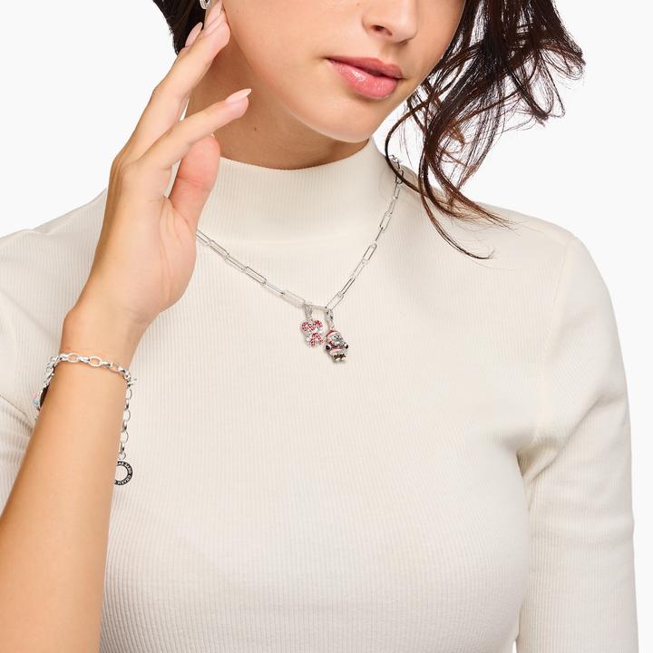 Immagine prodotto Thomas Sabo Ciondolo a forma di bastoncino di zucchero in argento (Argento 925, Smalto)