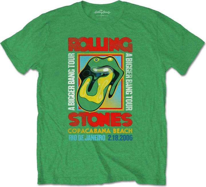 Actual product image The Rolling Stones Copacabana Green (S)