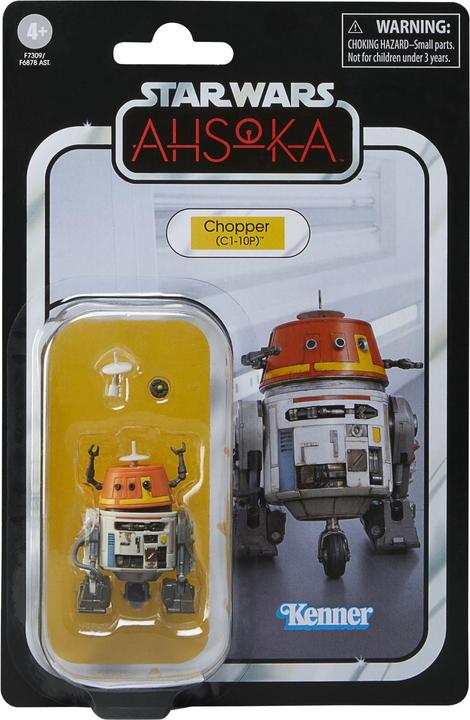 Produktbild Hasbro Star Wars: Ahsoka Vintage Collection Actionfigur Chopper (C1-10P) 10 cm