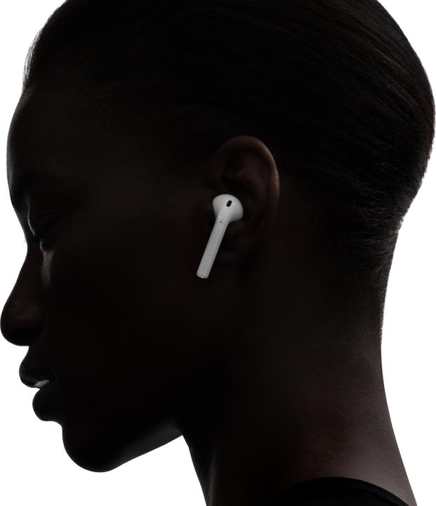 Actual product image Apple AirPods (2nd Gen.) (No noise cancelling, 5 h, Wireless)