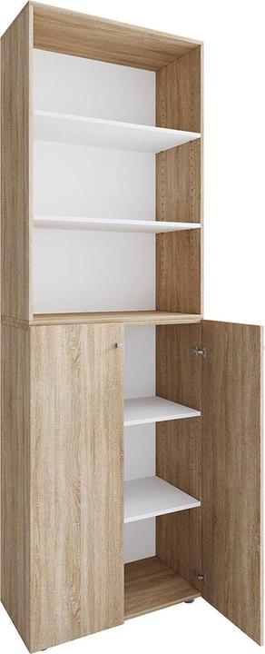 Produktbild VCM Büroschrank Aktenschrank Regal Lona 6f (70 x 40 x 220 cm)