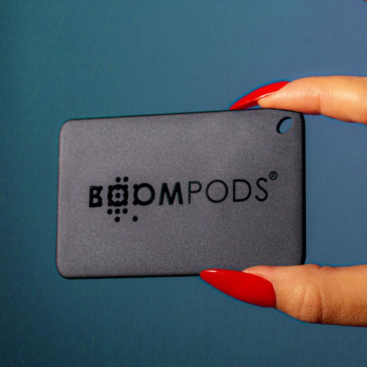 Actual product image Boompods Boomcard black