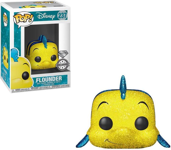 Image du produit Funko POP! - La Petite Sirène: Polochon (Diamond Glitter)