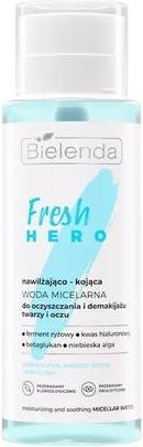 Image du produit Bielenda Fresh Hero woda micelarna do oczyszczania i demakijażu twarzy i oczu 400ml (Eau micellaire, 400 ml)