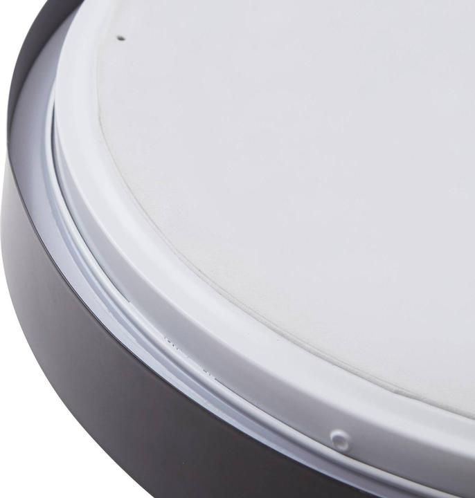 Produktbild Lindby Medon LED-Deckenlampe IP44 schwarz Ø38cm (2700 lm)