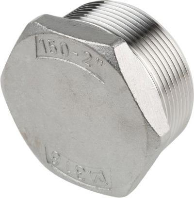 Actual product image Rs Pro S/steel plug,2in BSPT M (Pipe fitting)