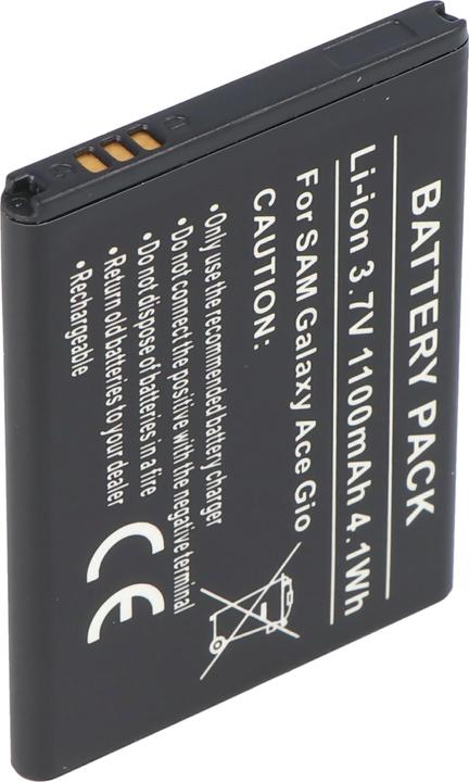 Actual product image Samsung Akku Galaxy ACE Akku EB494358VU