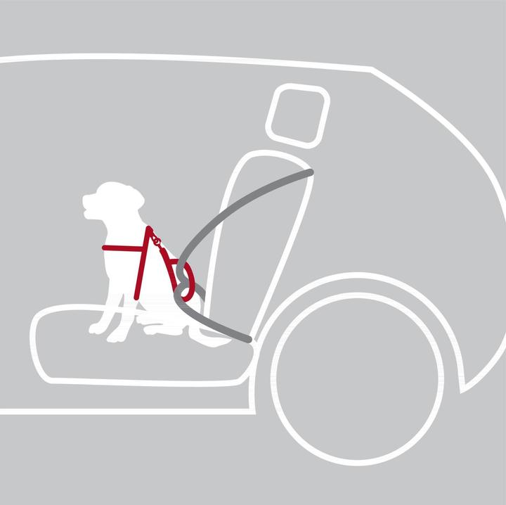 Image du produit Trixie Harnais de voiture Protection des chiens (Chien, Lavable, Réflecteurs)