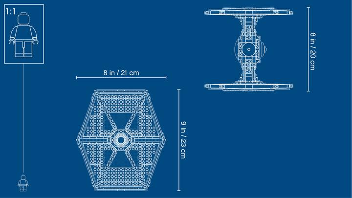 Produktbild LEGO Imperial Tie Fighter (75211, LEGO Star Wars)