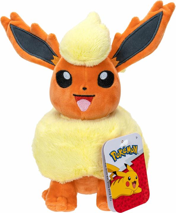 Jazwares Pokémon Plüschfigur Flamara 20 cm (20 cm)