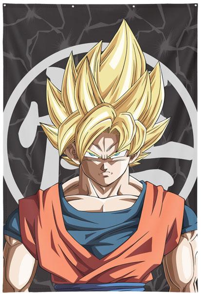 Lyo Wall Decor Dragon Ball Z Goku Super Saiyan 125x85cm (125 x 85 cm)
