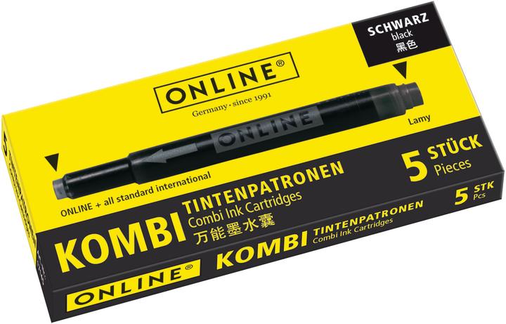 Produktbild Online Tintenpatronen Kombi (Tintenfass, Schwarz)