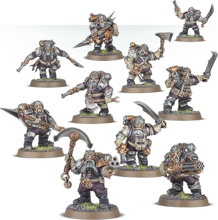 Image du produit Games Workshop Warhammer Age of Sigmar - K. Overlords Compagnie Arkanaut (Matières plastiques)