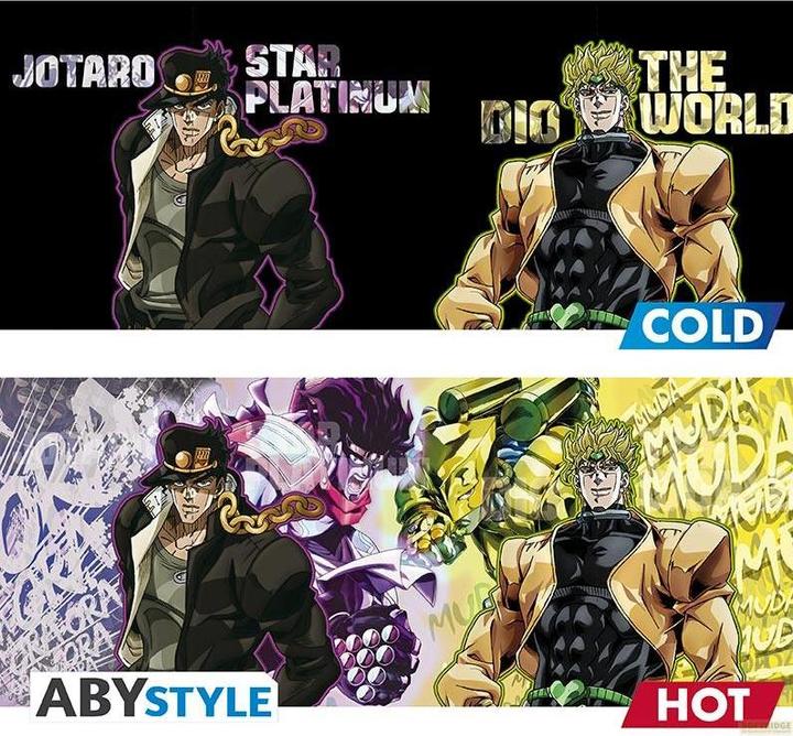 Immagine prodotto ABYstyle Jojo's Bizarre Adventure - Mug Heat Change - 460 ml - Jotaro Dio (460 ml, 1 x)