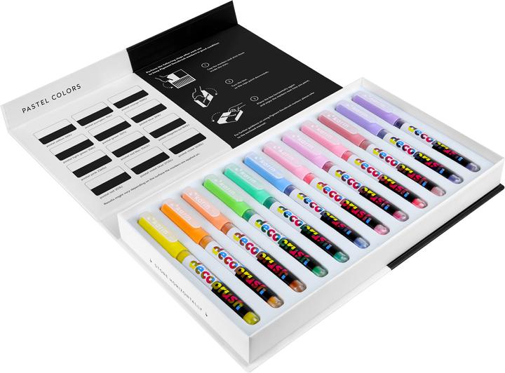 Produktbild Karin Deco Brush (Pastel Colors, 12 x)