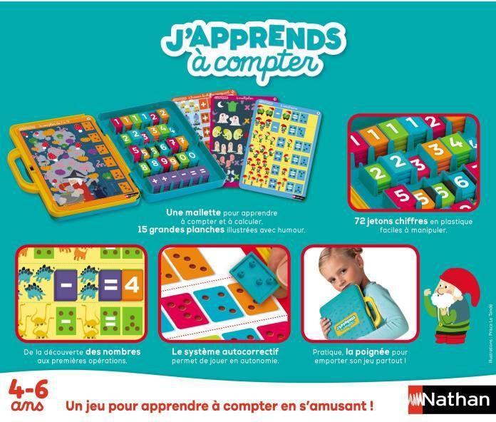 Produktbild Nathan J'apprends A compter (Französisch)
