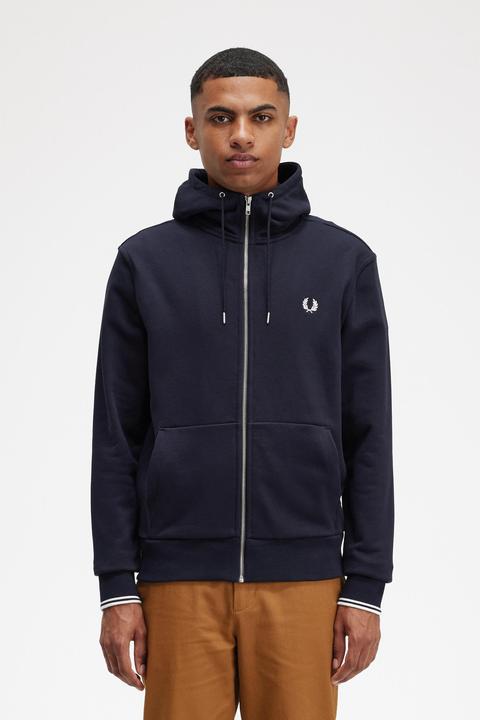 Immagine prodotto Fred Perry Hooded Jacket Navy (S)