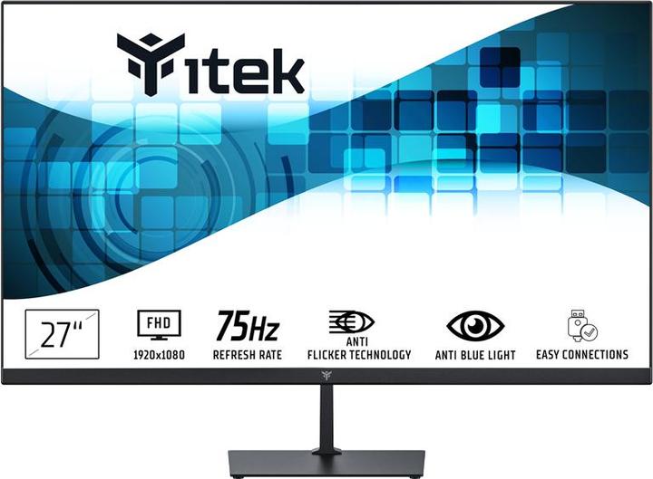 Produktbild Itek Ecran 27" GWF Full HD (Noir) (1920 x 1080 Pixel, 27")
