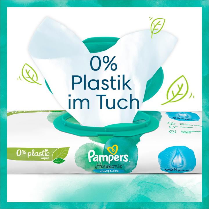 Image du produit Pampers Harmonie Aqua (432 pièce(s))