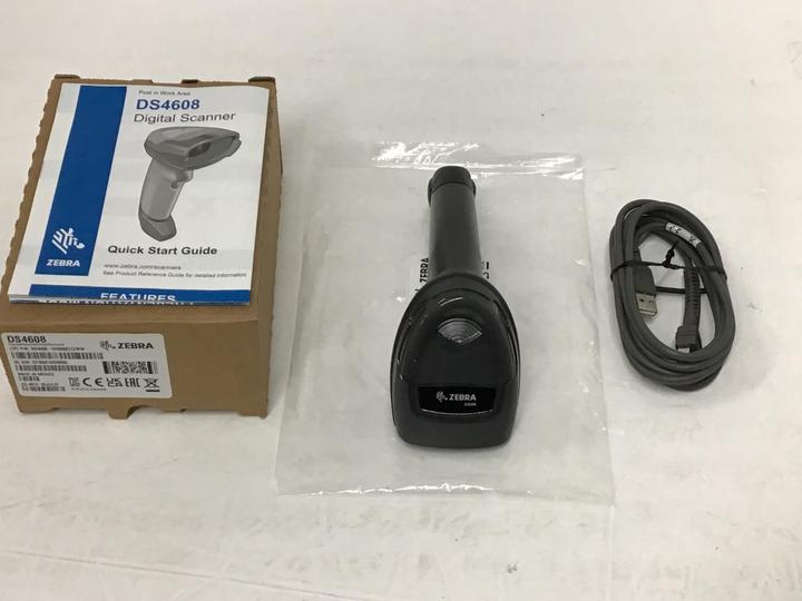 Immagine prodotto Zebra DS4608-HD KIT USB NERO: (Codici a barre 2D)