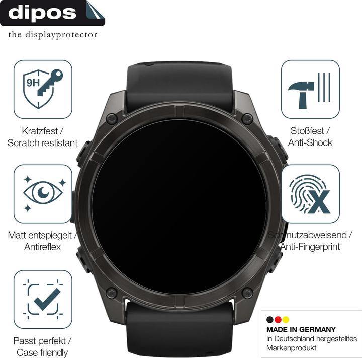 Actual product image Dipos Anti-Shock Screen Protector Matte