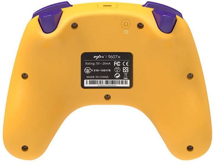 Actual product image PXN Bezdrátový gamepad NSW PXN-9607X HALL (žlutá) (PC)
