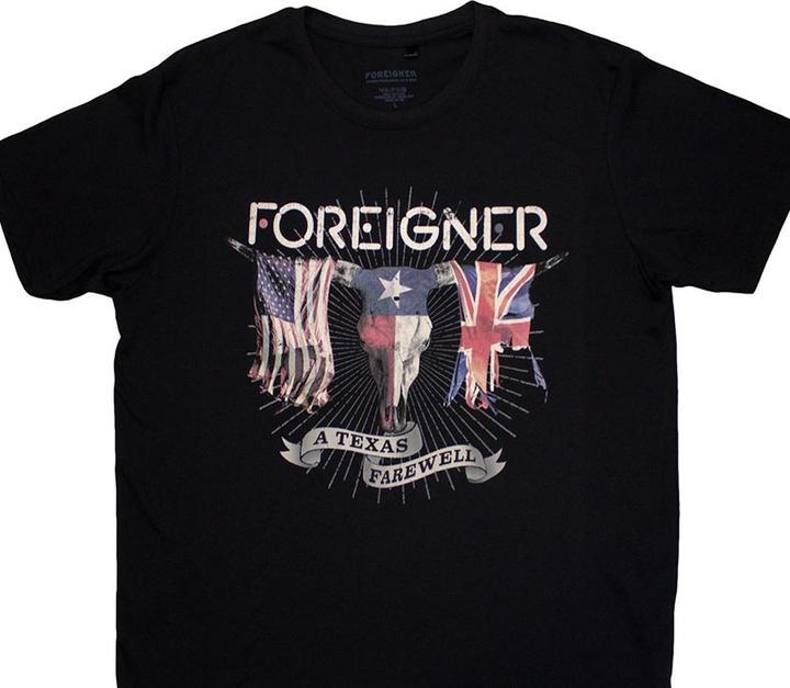 Produktbild Foreigner Texas Farewell TShirt (L)