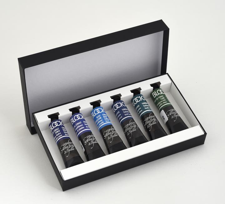 Produktbild BlockX Öl Kobalt Farbtöne Set (Kobalt Farbtöne, 20 ml)