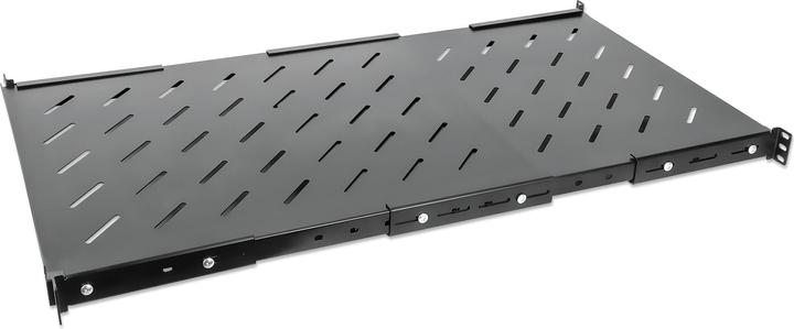 Intellinet 48,3cm Fachboden tiefenverstellbar 19 Zoll 550-1100mm 1 HE Traglast bis 45kg