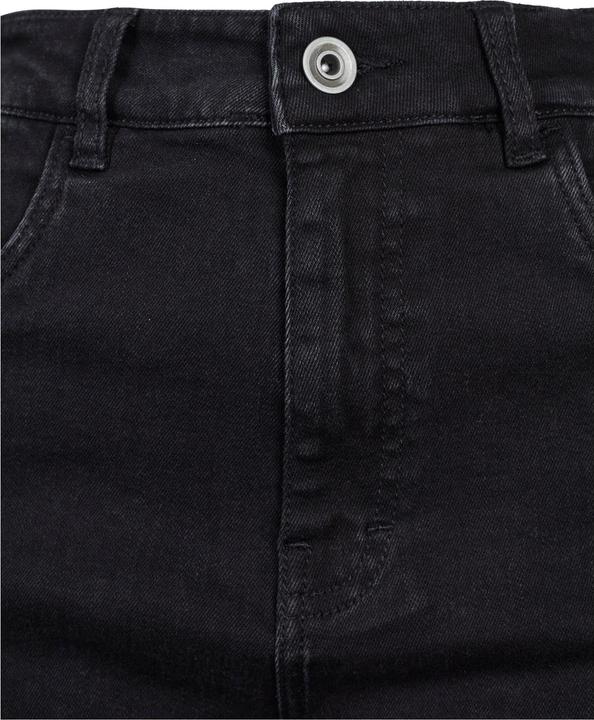 Actual product image Urban Classics Ladies Highwaist Denim Lace Up Shorts - 2202 (32)