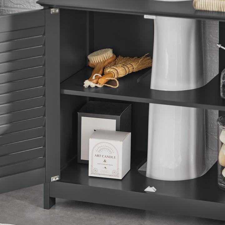 Produktbild SoBuy Waschbeckenunterschrank (60 x 35 x 58 cm)