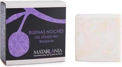 Actual product image Matarrania Good Night Solid Organic Gel Soap Relaxing