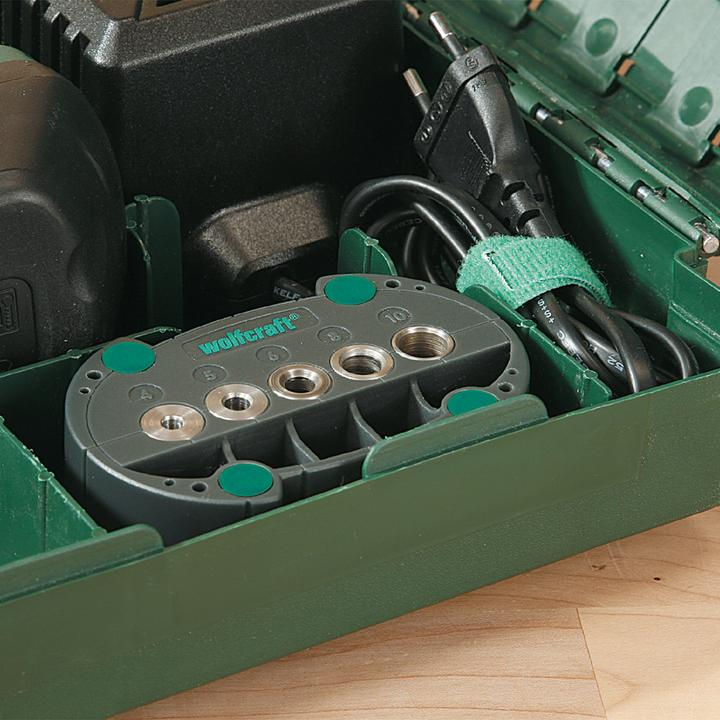 Produktbild wolfcraft wolfcraft 1 accumobil - mobile Bohrhilfe