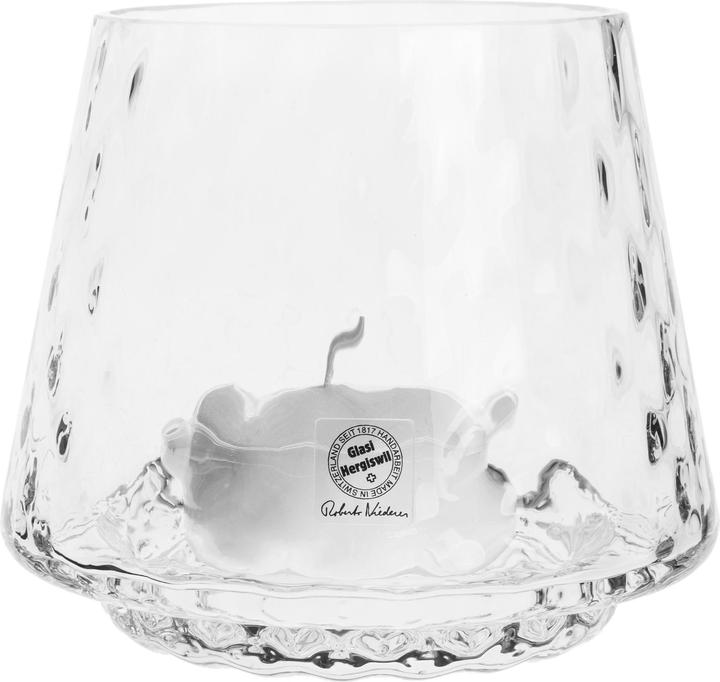 Glasi Hergiswil Windlicht Brillante 13 cm, Transparent (1 x)