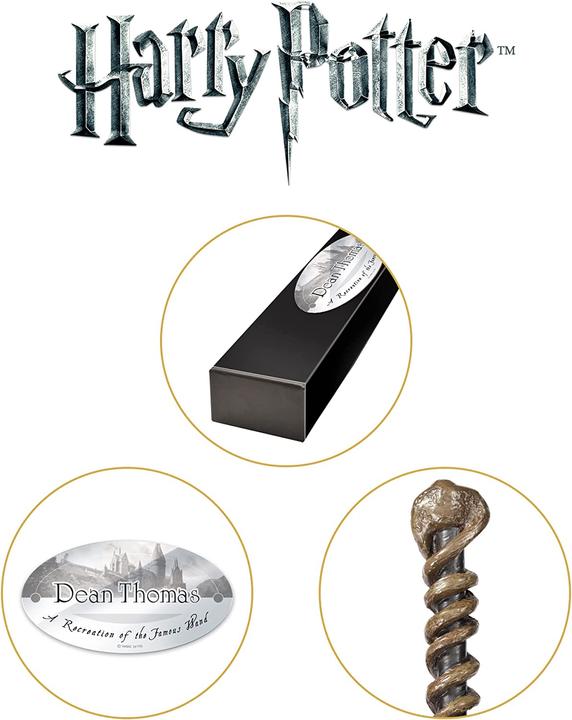 Image du produit Noble Collection Harry Potter Zauberstab Dean Thomas (Charakter-Edition)